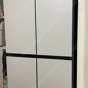 삼성 비스포크 4도어 냉장고 RF85T92M1AP