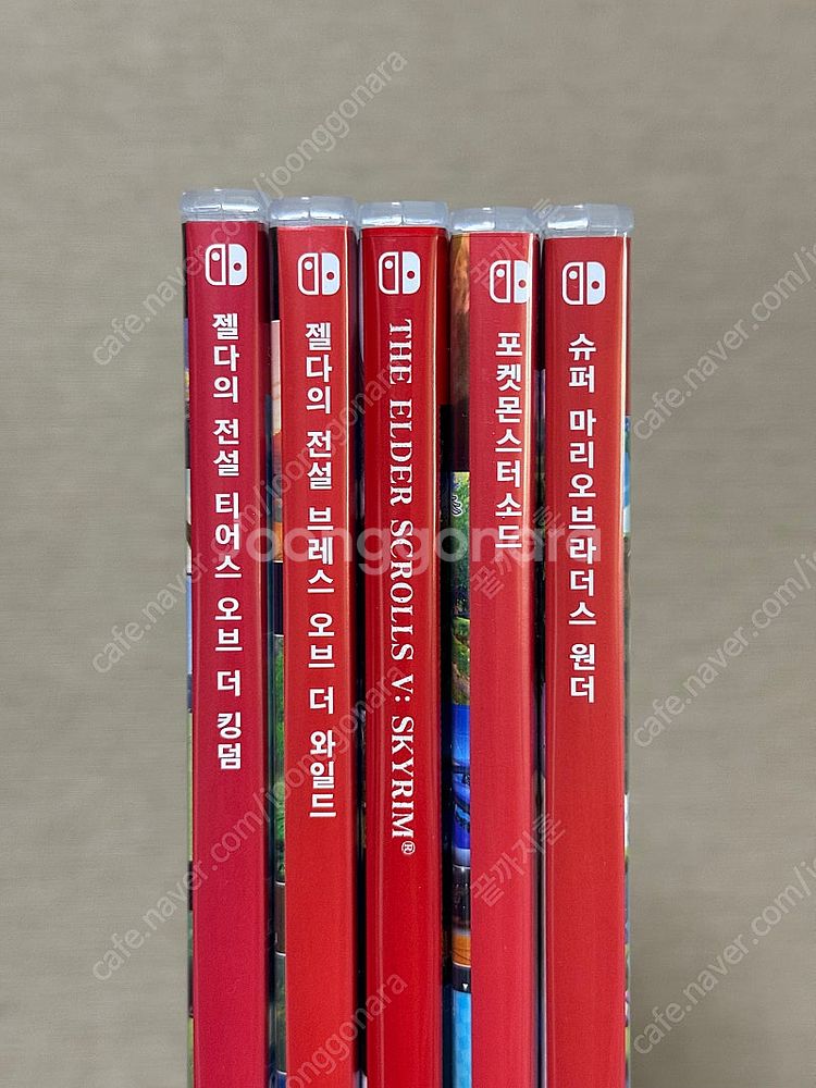닌텐도 스위치 칩 5종 (젤다, 스카이림, 포켓몬, 마...--0