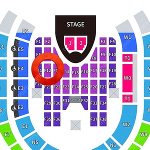 [7/5] 블랙핑크 2025 고양 콘서트 플로어 티켓