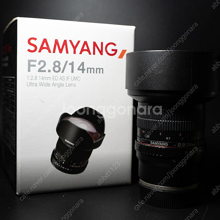 삼양 14mm mf f2.8 광각 단렌즈--0