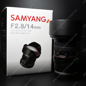 삼양 14mm mf f2.8 광각 단렌즈