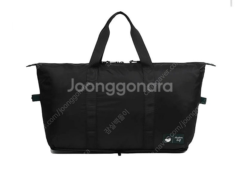 말본골프 트래블 보스턴백 블랙색상 가방 팝니다.--2