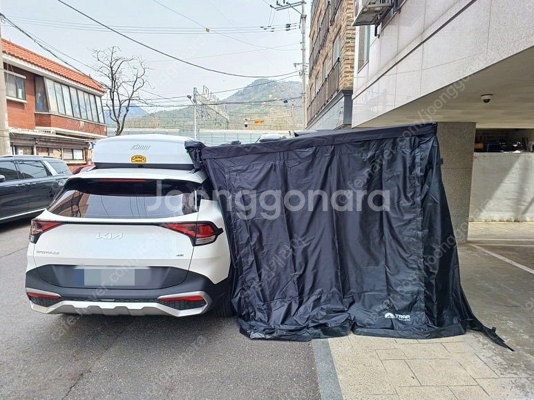 가성비 가로바.루프박스.루프탑텐트.어닝,자전거캐리어등 중고 신품 장착 매입 출장장착--3