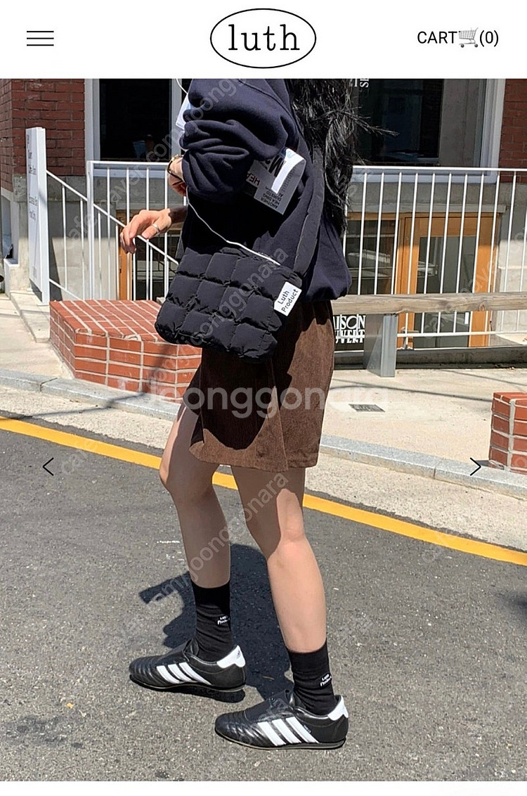 Luth product 가방. 초콜릿백 블랙 M--4