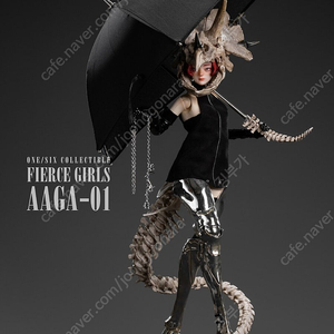 언더버스 공룡녀 FIERCE GIRLS AAGA-01 BONE GIRL