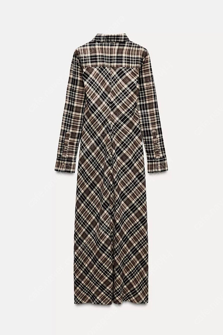 zara 자라 체크 셔츠 스타일 원피스 109900-49900 택있는 새상품--8