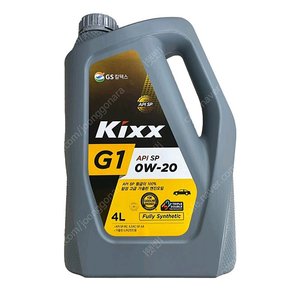 KIXX G1 0W20 SP 4L 가솔린 엔진오일