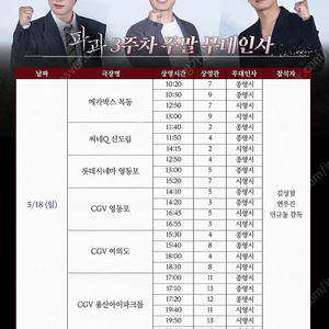 파과 5/18 무대인사