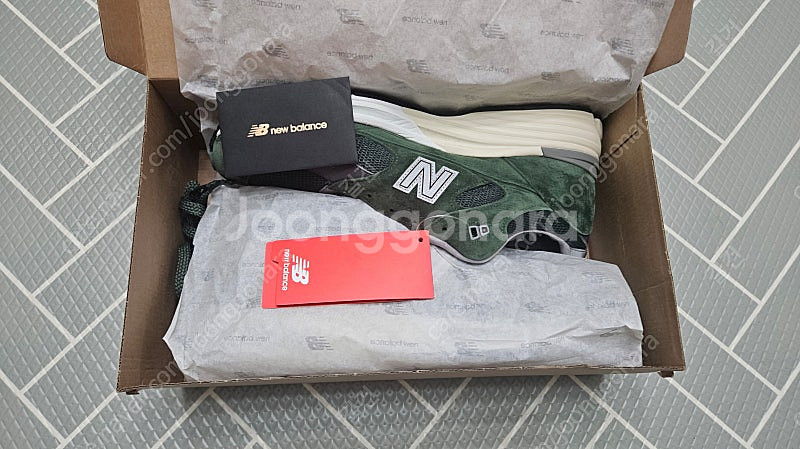 뉴발란스 991v2 그린 U991GR2, 290사이즈--2