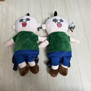 빵빵이 인형백팩 가방, 옥지인형(새상품)