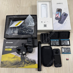 인스타360 X3 액션캠 바이크킷 포함