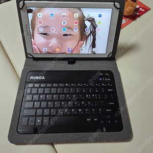 삼성 갤럭시 탭A SM-P580 32GB mimoa 블루투스 키보드 커버 케이스 포함
