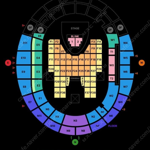 블랙핑크 콘서트 월드투어 7/6 일요일 2연석 싸게