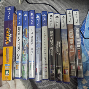 PS4, PS5 미개봉 타이틀 팝니다.