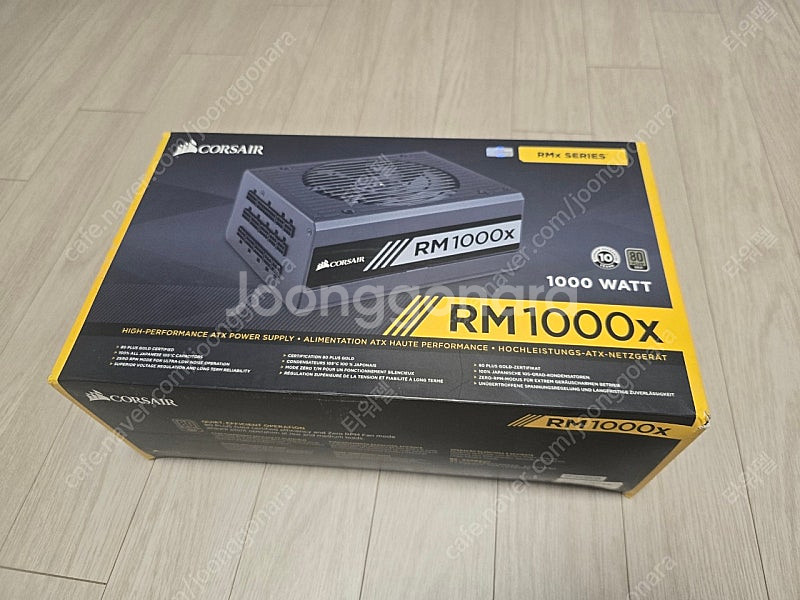 커세어 파워 RM1000x // 무상 as 4년남음--0