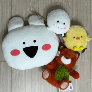 (일괄) 오버액션토끼 얼굴쿠션, 지방이, 병아리 손목쿠션, 여우 인형뽑기