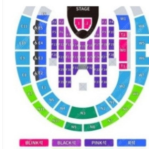 콘서트 블랙핑크 BLACKPINK 2025 월드투어 연석 양도.