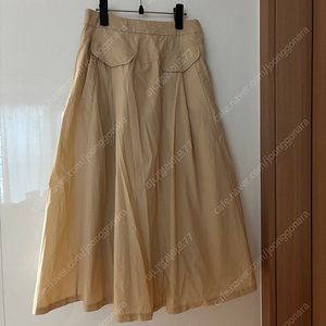 제평 베이지 beige 바스락 햅번 A라인 롱스커트 치마 하객룩올드머니룩 타임마인랑방스타일 2023 79000원