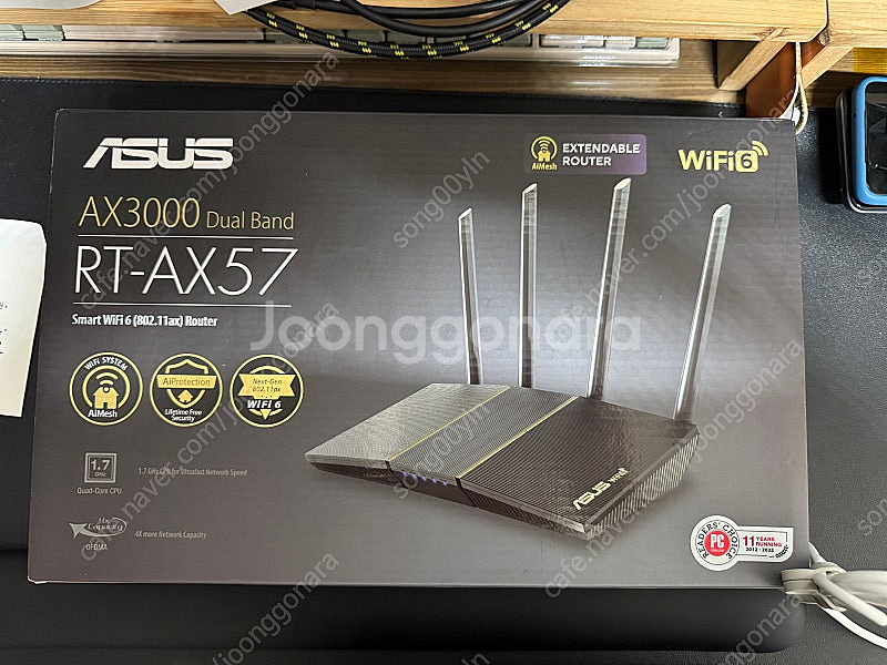 ASUS RT-AX57 국내정품 팝니다--0