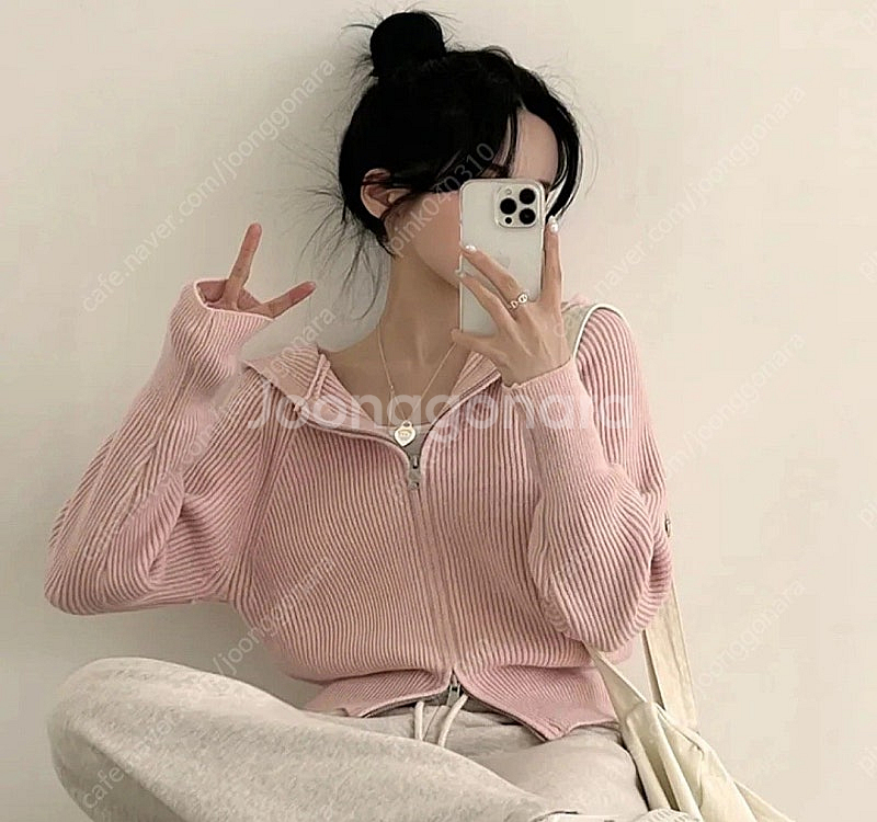 에이블리 아방핏 연출가능 투웨이 니트 가디건 팔아용--0