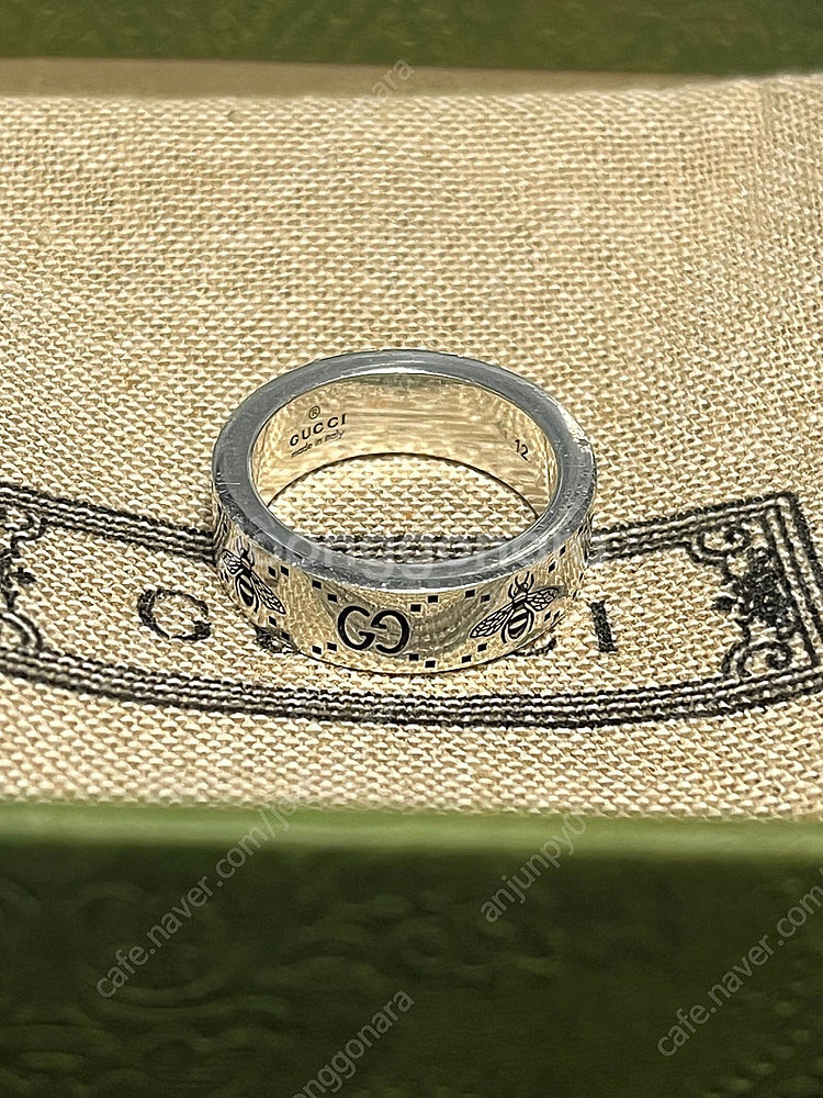 구찌 GG bee Silver Ring 12호--3