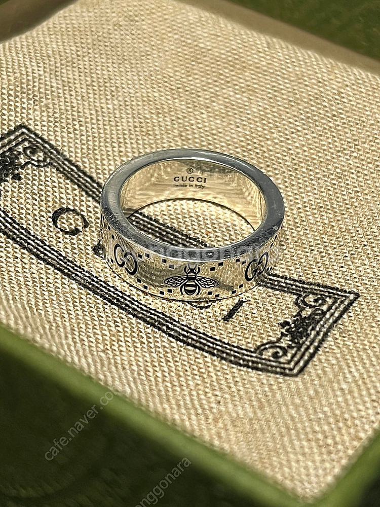 구찌 GG bee Silver Ring 12호--0