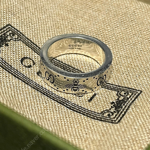구찌 GG bee Silver Ring 12호