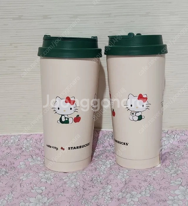 스타벅스 SS 헬로 키티 엘마 텀블러 미사용 새상품 판...--1