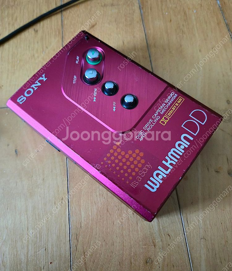 소니 워크맨 SONY WALKMAN DD-10 빨강 R...--0
