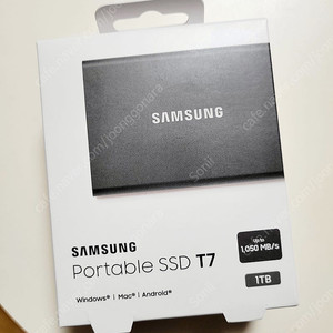 삼성 1테라 외장 SSD 미개봉