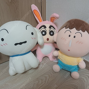 짱구는못말려 흰둥이,짱구,맹구 인형 일괄판매