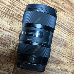 F1.8 sigma 18-35 캐논EF 시그마