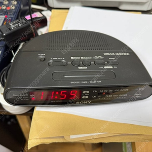 소니 시계라디오 ICF-C390