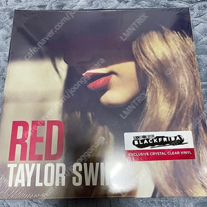 테일러스위프트 - RED 크리스탈 클리어 LP / Taylor Swift - RED Crystal Clear LP