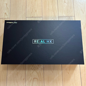 프리플로우 아콘 RE:AL HX 치즈화이트