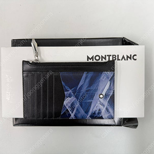 몽블랑 마이스터스튁 셀렉션 글래시어 8cc 지퍼 포켓 129743 (택포)