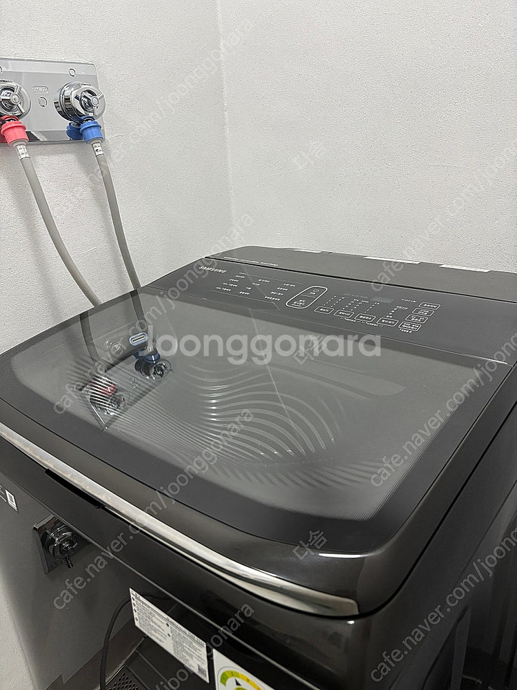 삼성 통돌이 세탁기 22kg 블랙(상태 양호)--2