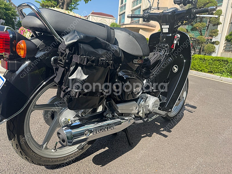 슈퍼커브 110 블랙 900키로 무쿵--5