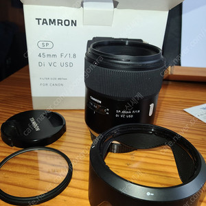 Canon용 Tamron SP 45mm f/1.8