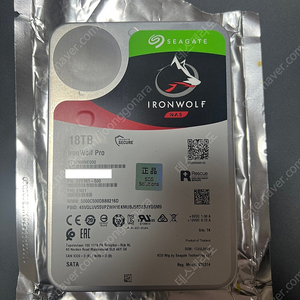 시게이트 아이언울프 프로 NAS 18TB HDD (ST18000NE000) 판매