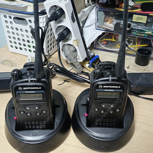 모토로라 업무용 무전기 gp-2000s 2대 일괄 중고판매