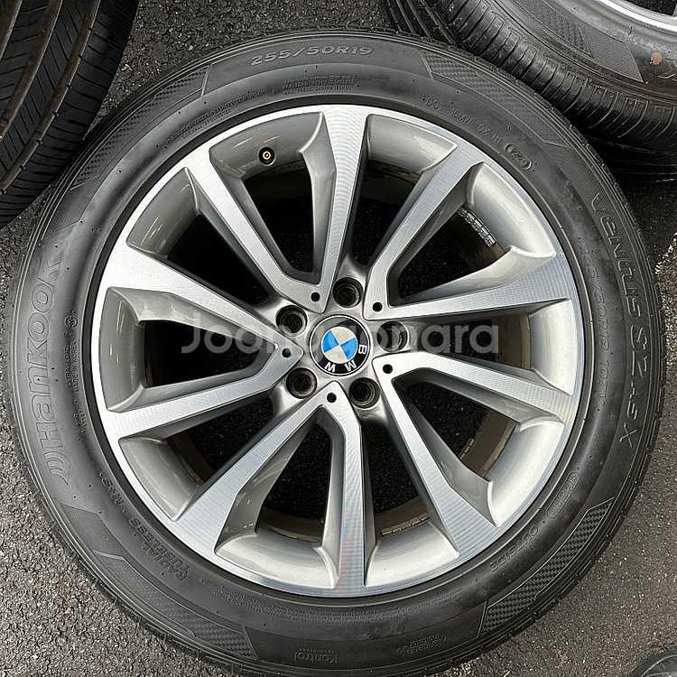 BMW X5 X6 19인치 중고 휠타이어 세트 팔아요 ...--4