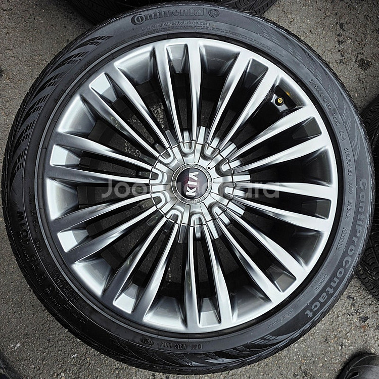 더 K9 19인치 순정 휠타이어 세트 팔아요--3