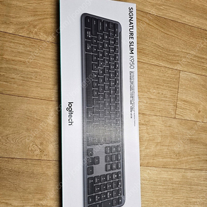 로지텍 키보드 K950 무선 색상:블랙
