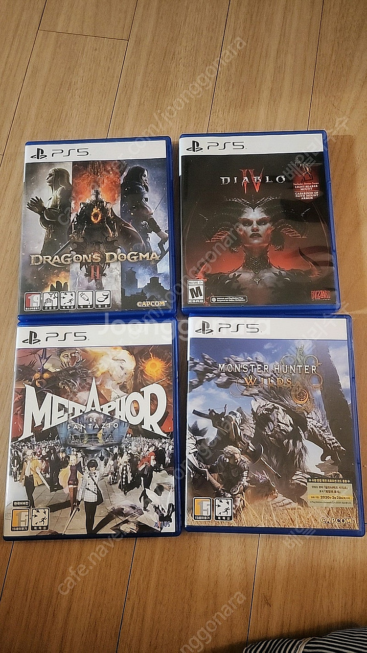 Ps5 몬스터헌터 와일즈, 드래곤즈 도그마2, 메타포 ...--0