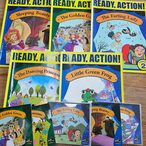 영어책.레디액션 1~4단계, 클랙식2단계 총42권