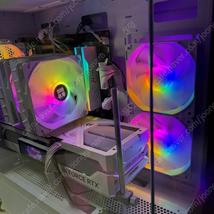 라이젠 9800x3d rtx4080super 불칸 용에디션 용칸 화이트 고성능 pc