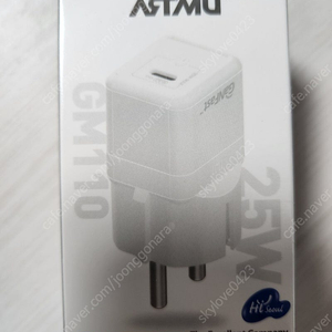 (아트뮤)USB PD 25W PPS GaN 접지 초고속 미니 충전기 GM110