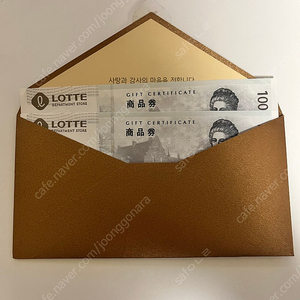 롯데백화점 상품권 10만원권 두 장 판매합니다.