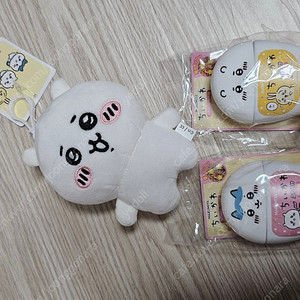 치이카와 키링인형 + 마루미야 후리가케 2종 일괄